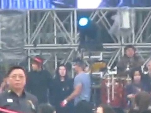 100327 MJ－U-KNOW Thriller リハサル中