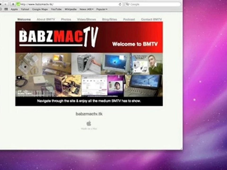 Official BabzMacTV Web Ad