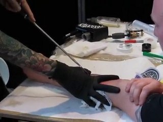 Tatouage Méthode Traditionnelle Thaï