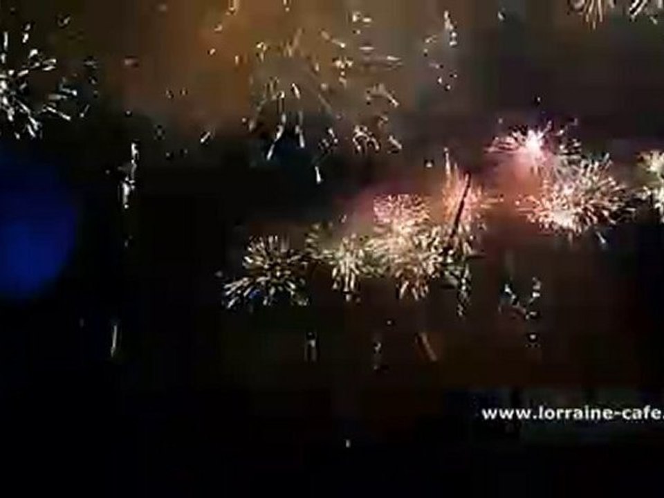 Bouquet final de feu d'artifice, Metz 2010