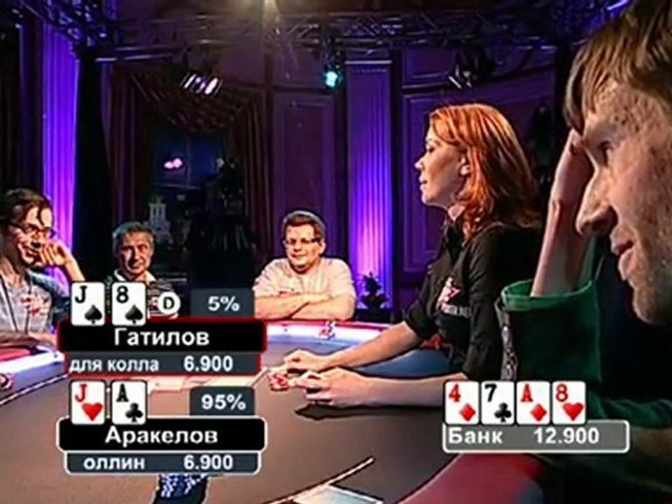 Русская Схватка (Russian Fight) Full Tilt Poker E 6 (1/3)