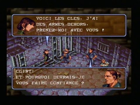 Vandal Hearts walkthrough 17 - La prison