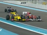 Abu Dhabi Alonso waving Petrov
