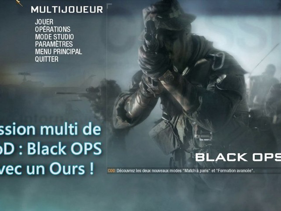 |Kopinous\ Du Call of Duty : Black OPS avec un Ours (debut)
