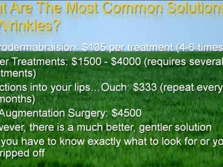 The Best Way To Eliminate Lip Wrinkles - Part 1