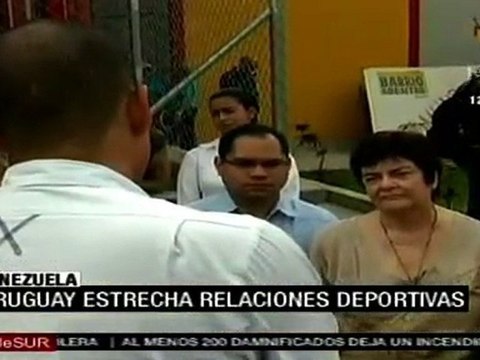 Uruguay y Venezuela estrechan relaciones deportivas