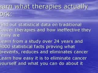 Cancer Cures That Work
