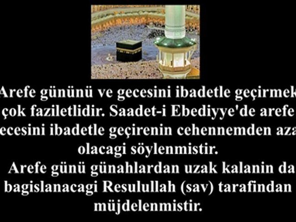 Kurban Bayramı Arife Günü Ve Tekbirler İnşaAllah