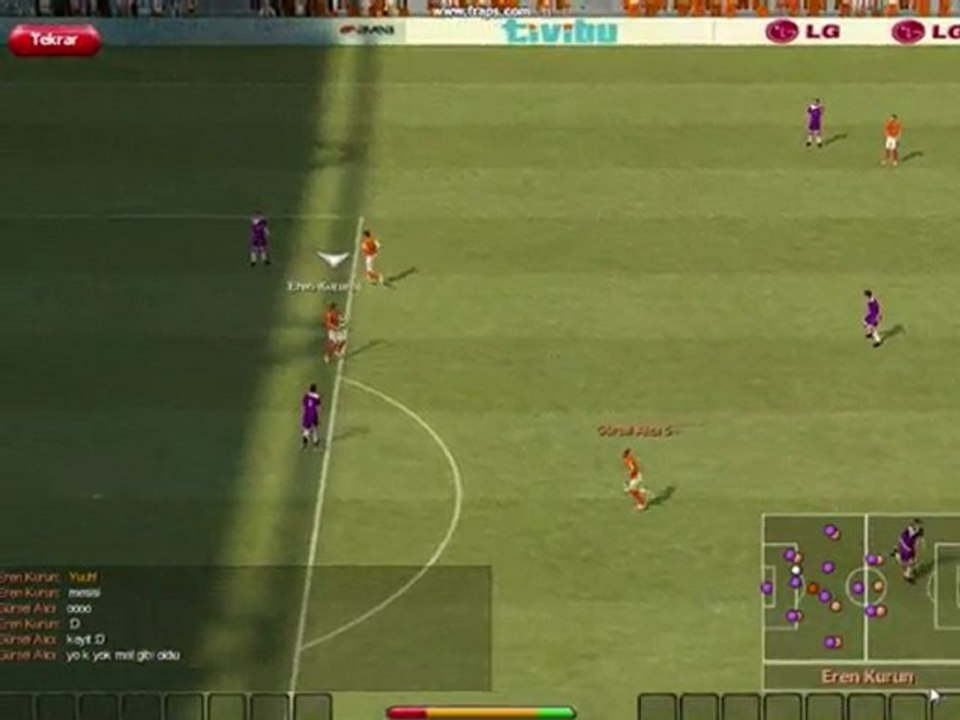 Eren Kurun'dan Göğüs Kontrol Şut