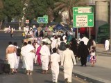 Muslim pilgrims gather for the hajj