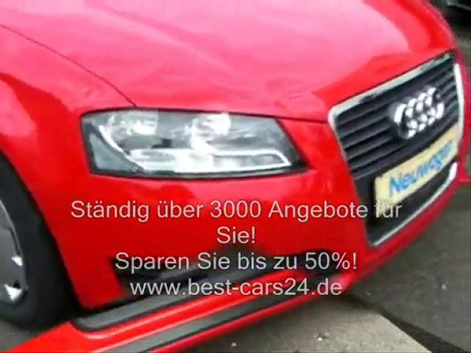 Audi A3 1,6 3-Türer EU-Fahrzeug aus 2010 in Rot