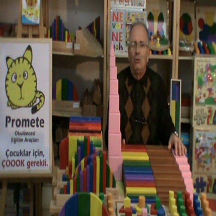 Montessori Egitim Araclari - Pembe Kule Ürün Tanıtımı