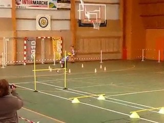 Kid roller junior Eliott agilité Pordic 14 novembre 2010