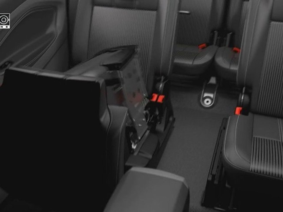 Le nouveau Ford C-MAX ( système rabattement des sièges )