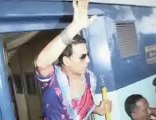 Tees Maar Khan's Music Launch In Moving Train !