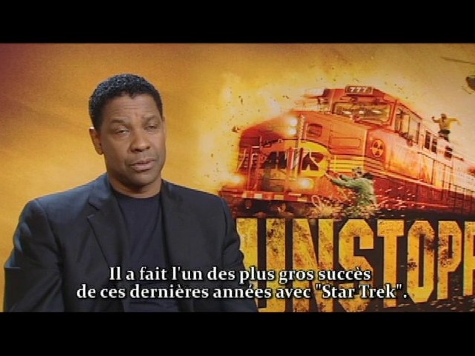 Interview Denzel Washington (Unstoppable)