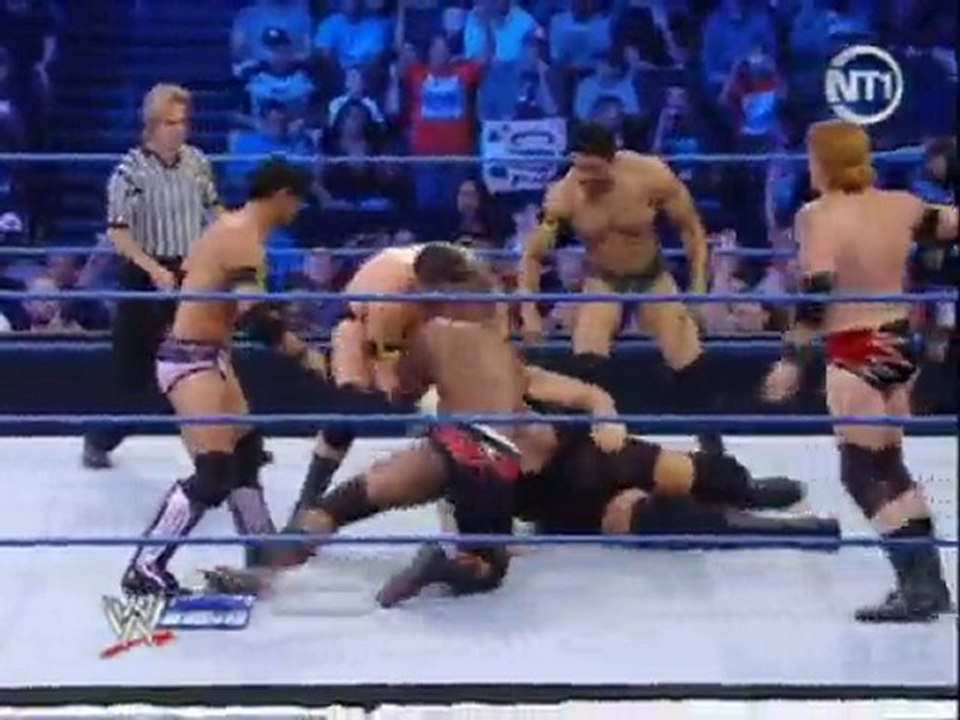 Nexus VS Big Show Smackdown 09-10-10