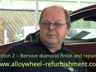 Can diamond cut alloys be easily repaired? Video 15 of 20