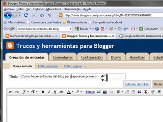 Como Hacer los post del blog, 8 tips importantes