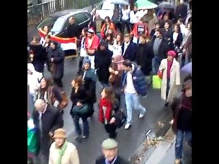 Manifestation de soutien aux chrétiens d'Orient à Paris