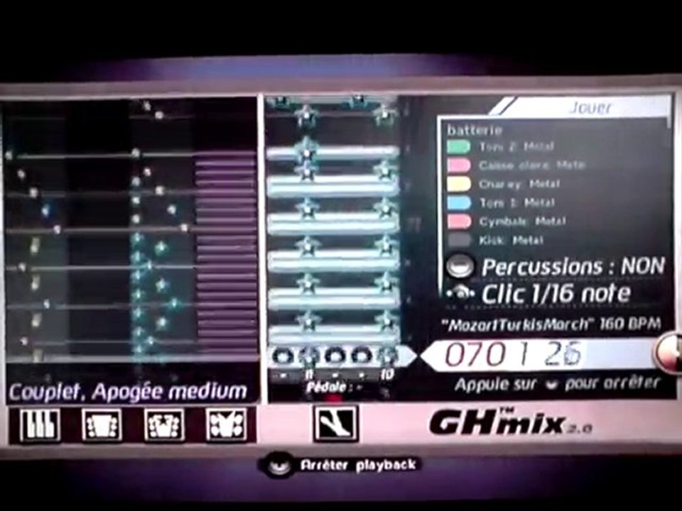 Guitar Hero WOR  Custom Song  Mozart Marche Turque