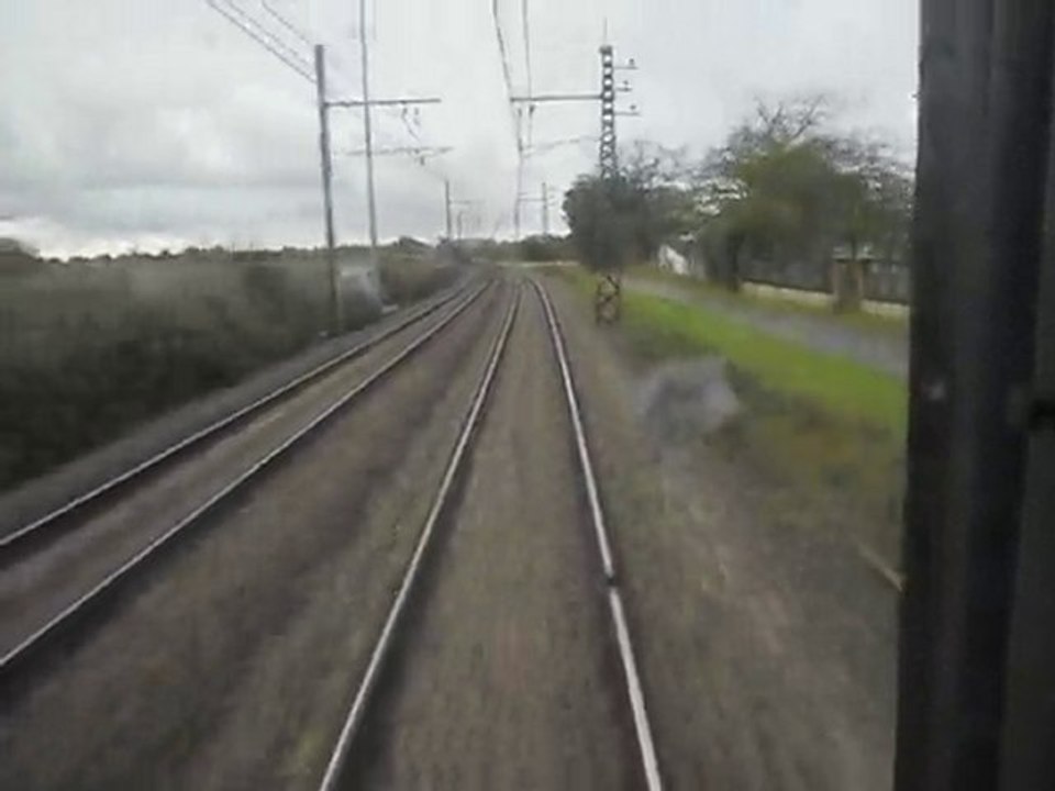 Croisement à 160km/h