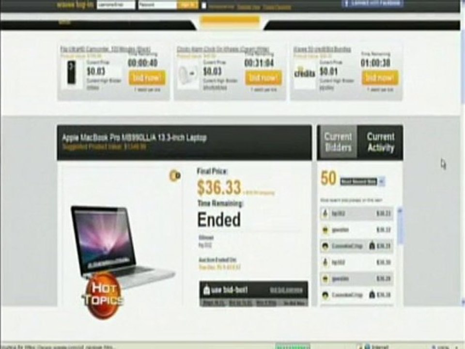 Wavee (Wavee.com) On The News - Cheap Penny Auctions