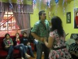 NAIR Y BETO BAILANDO ... YO NO SE MAÑANA