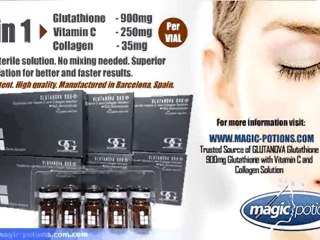 Best Glutathione Injectables - GLUTANOVA 900mg  3 in 1