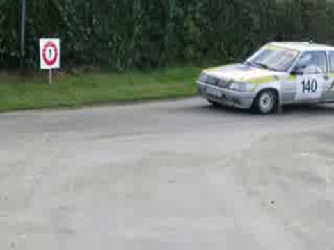 rallye Porte Normande 2010: passage chaud aux Binaux