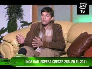 ENTREVISTA JUAN ALBERTO FORSYTH, PRESIDENTE DE INCA RAIL