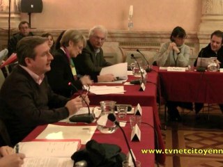 Conseil municipal de Chambéry du 15 novembre 2010