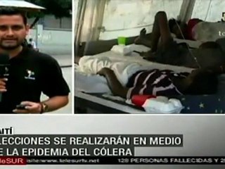 Candidatos a la Presidencia de Haití dicen que el cólera n