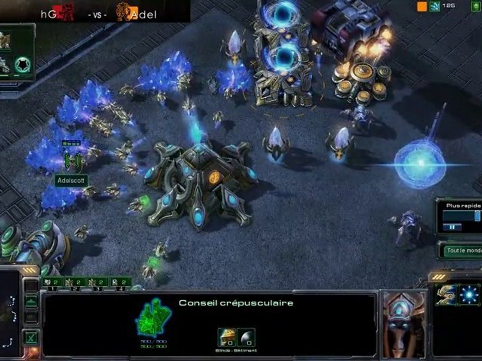 Starcraft 2 Review Adel vs hG Poule A eOSL Winter '10