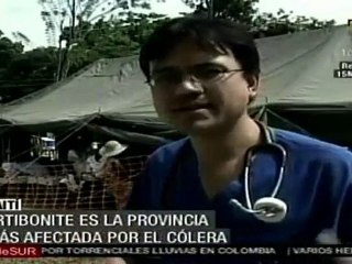 Haitianos beben agua contaminada, por falta de infraestructura