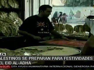 Palestinos se preparan para celebrar Eid Al Adha