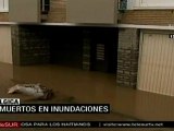 Tres muertos tras las inundaciones en Bélgica