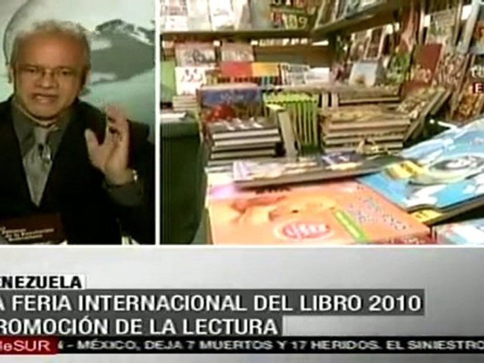 Modesto Guerrero plantea los "dilemas" sobre los que avanza la Revolución Bolivariana, en la FILVEN