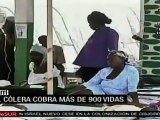 Más de 900 muertos en Haití por cólera