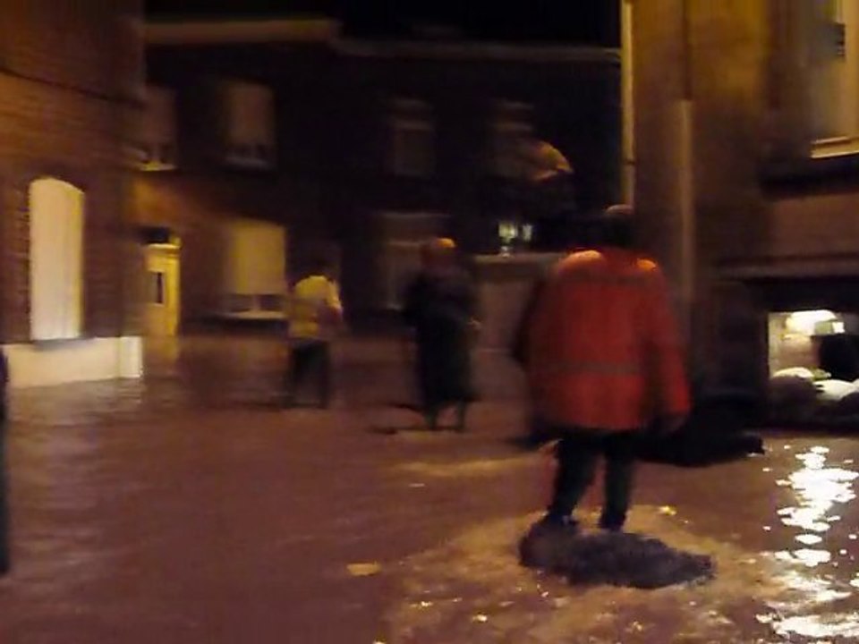 Inondation à Rebecq nuit de samedi