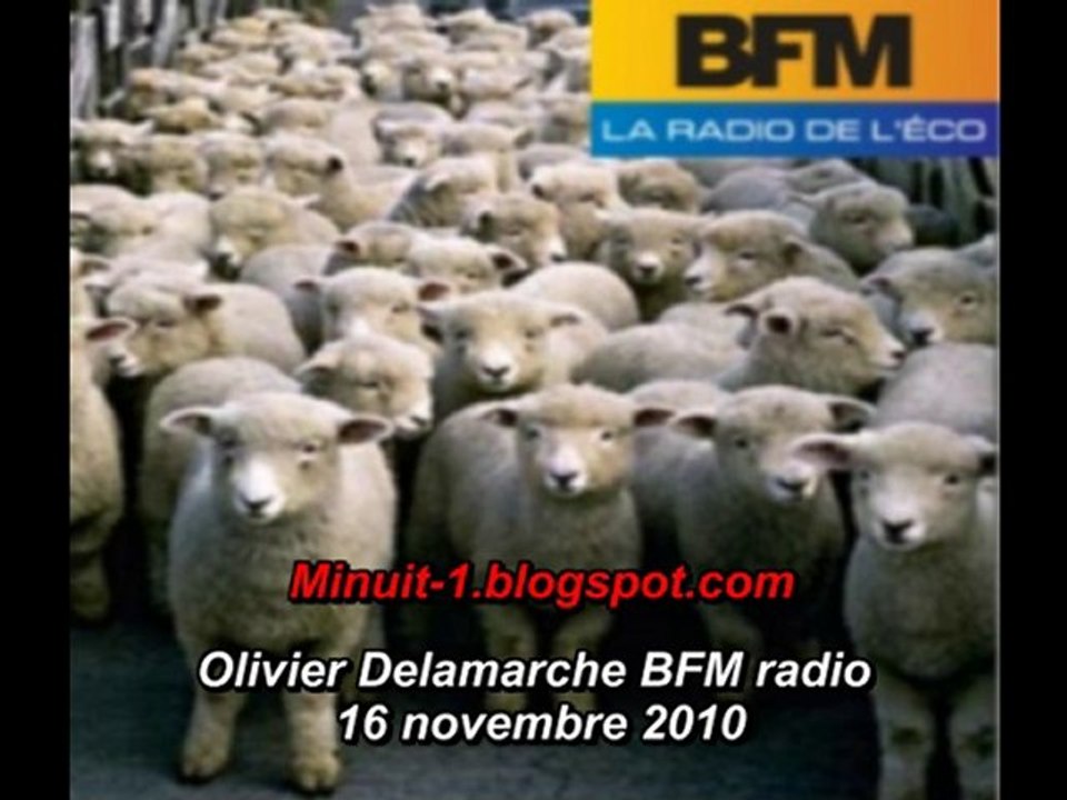 Olivier Delamarche BFM radio 16 novembre 2010 - 16/11/2010