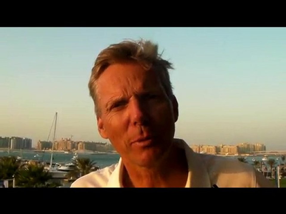 Jochen Schümann about day 3 in Dubai (in German)