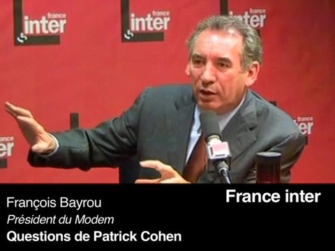 François Bayrou : Le Centre c'est pas entre , c'est autre