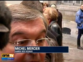 Arrivée de Mercier au ministère de la Justice
