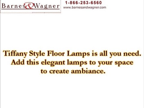 Tiffany Style Floor Lamps