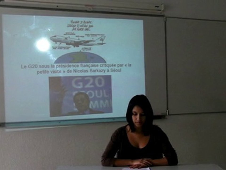 Revue de presse vidéo du 7 au 14 novembre 2010
