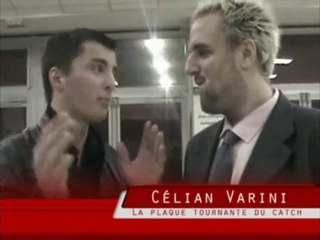 Célian Varini pour Info-Lutte.com Tournée AWR 2010