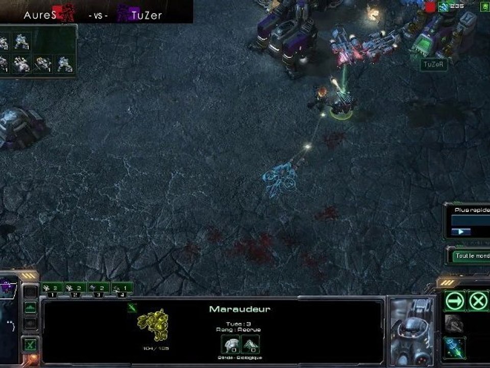 Starcraft 2 Review TuZeR vs AureS Poule B eOSL Winter '10