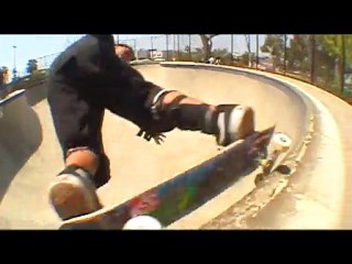 Keoni Skating Huge Pool - Airspeed Footwear