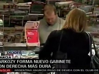 Sarkozy forma nuevo gabinete con derecha más dura